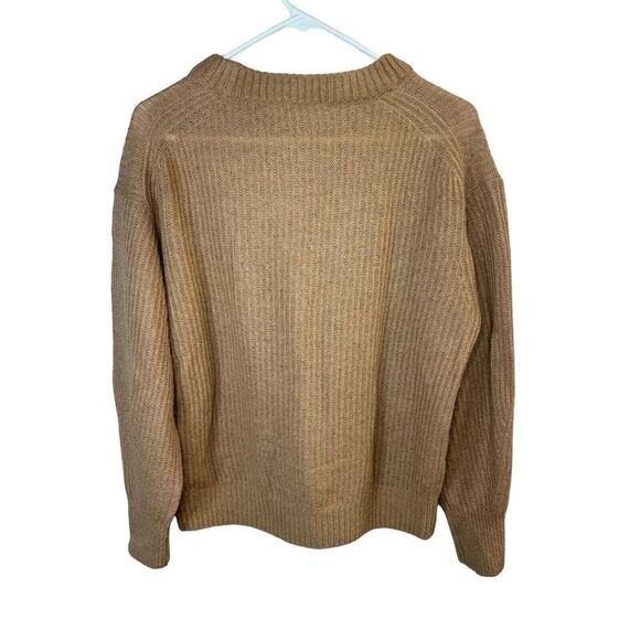 Everlane The Alpaca Crew Beige Pullover Sweater Small - Picture 6 of 11